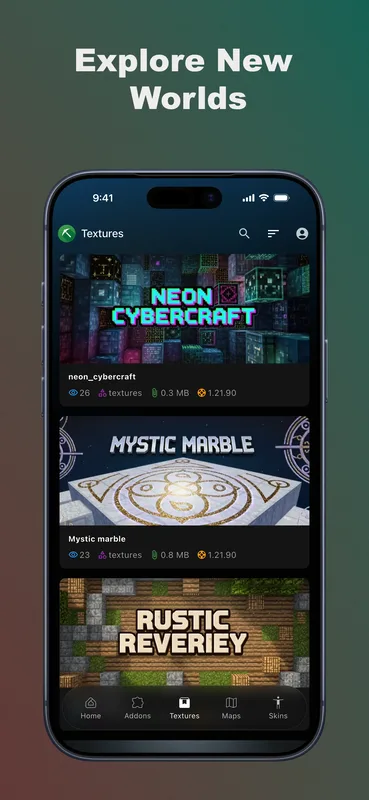 Hub for Minecraft app screenshot 3