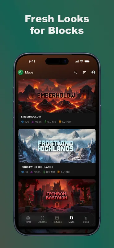 Hub for Minecraft app screenshot 4